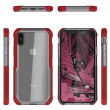 Load image into Gallery viewer, iPhone Xs Case, Ghostek Cloak 4 Series  for iPhone Xs / iPhone Pro Case | RED-CLEAR (Color in image: Blue-Gold)
