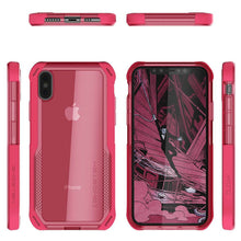 Load image into Gallery viewer, iPhone Xs Max Case, Ghostek Cloak 4 Series  for iPhone Xs Max / iPhone Pro Case | PINK (Color in image: Blue-Gold)
