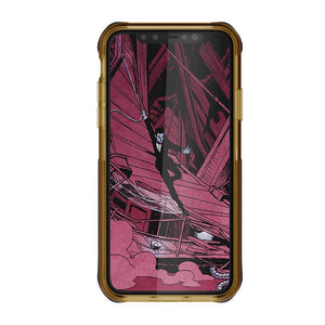 iPhone Xs Max Case, Ghostek Cloak 4 Series  for iPhone Xs Max / iPhone Pro Case | BLUE-GOLD (Color in image: Black)