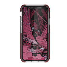 Load image into Gallery viewer, iPhone Xs Case, Ghostek Cloak 4 Series  for iPhone Xs / iPhone Pro Case | RED-CLEAR 
