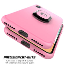 Charger l&#39;image dans la galerie, iPhone XS Case, Punkcase Magnetix Protective TPU Cover W/ Kickstand, Tempered Glass Screen Protector [Pink] 
