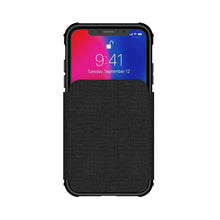 Charger l&#39;image dans la galerie, iPhone Xs Max Case, Ghostek Exec 3 Series for iPhone Xs Max / iPhone Pro Protective Wallet Case [BLACK] 
