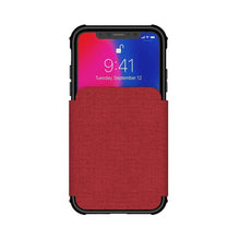 Charger l&#39;image dans la galerie, iPhone Xs Max Case, Ghostek Exec 3 Series for iPhone Xs Max / iPhone Pro Protective Wallet Case [RED] 
