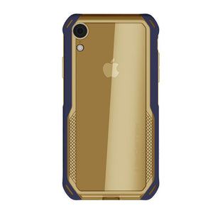 iPhone Xr Case, Ghostek Cloak 4 Series  for iPhone Xr / iPhone Pro Case | BLUE-GOLD 