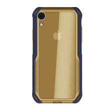 Load image into Gallery viewer, iPhone Xr Case, Ghostek Cloak 4 Series  for iPhone Xr / iPhone Pro Case | BLUE-GOLD 
