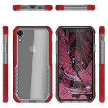 Load image into Gallery viewer, iPhone Xr Case, Ghostek Cloak 4 Series  for iPhone Xr / iPhone Pro Case | RED-CLEAR 
