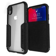 Charger l&#39;image dans la galerie, iPhone Xr Case, Ghostek Exec 3 Series for iPhone Xr / iPhone Pro Protective Wallet Case [BLACK] (Color in image: Red)
