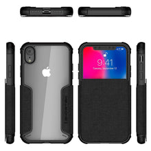 Charger l&#39;image dans la galerie, iPhone Xr Case, Ghostek Exec 3 Series for iPhone Xr / iPhone Pro Protective Wallet Case [BLACK] (Color in image: Gray)
