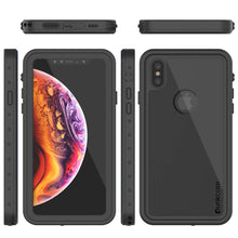 Charger l&#39;image dans la galerie, iPhone XS Max Waterproof IP68 Case, Punkcase [Black] [StudStar Series] [Slim Fit] [Dirtproof] (Color in image: purple)
