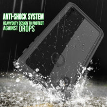 Charger l&#39;image dans la galerie, iPhone XS Max Waterproof IP68 Case, Punkcase [Clear] [StudStar Series] [Slim Fit] [Dirtproof] (Color in image: black)
