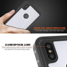 Charger l&#39;image dans la galerie, iPhone XS Max Waterproof IP68 Case, Punkcase [White] [StudStar Series] [Slim Fit] [Dirtproof] (Color in image: teal)
