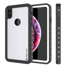 Charger l&#39;image dans la galerie, iPhone XS Max Waterproof IP68 Case, Punkcase [White] [StudStar Series] [Slim Fit] [Dirtproof] (Color in image: white)
