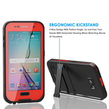 Load image into Gallery viewer, Galaxy S6 Waterproof Case, Punkcase SpikeStar Red Water/Shock/Dirt/Snow Proof | Lifetime Warranty (Color in image: pink)
