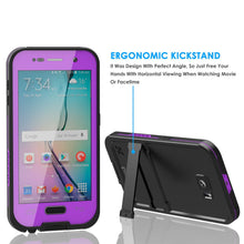 Load image into Gallery viewer, Galaxy S6 Waterproof Case, PunkCase SpikeStar Purple Water/Shock/Dirt/Snow Proof | Lifetime Warranty (Color in image: yellow)

