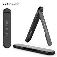 Load image into Gallery viewer, PUNKCASE FlickStick Universal Cell Phone Kickstand for all Mobile Phones &amp; Cases with Flat Backs, One Finger Operation (Black) (Color in image: Gold)
