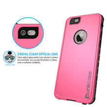 Load image into Gallery viewer, iPhone 6s/6 Waterproof Case, PunkCase StudStar Pink w/ Attached Screen Protector | Lifetime Warranty (Color in image: light blue)
