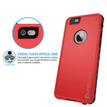 Load image into Gallery viewer, iPhone 6S+/6+ Plus Waterproof Case, PUNKcase StudStar Red w/ Attached Screen Protector | Warranty (Color in image: teal)
