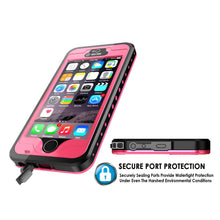 Load image into Gallery viewer, iPhone 5S/5 Waterproof Case, PunkCase StudStar Pink Case Water/Shock/Dirt Proof | Lifetime Warranty (Color in image: purple)
