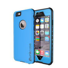 Load image into Gallery viewer, iPhone 6S+/6+ Plus Waterproof Case, PUNKcase StudStar Light Blue w/ Attached Screen Protector (Color in image: light blue)
