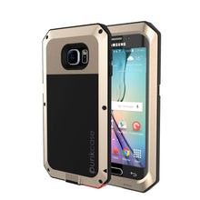 Charger l'image dans la galerie, Galaxy S6 EDGE+ Plus  Case, PUNKcase Metallic Gold Shockproof  Slim Metal Armor Case (Color in image: gold)

