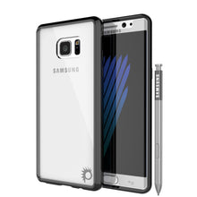 Load image into Gallery viewer, Note 7 Case Punkcase® LUCID 2.0 Black Series w/ PUNK SHIELD Screen Protector | Ultra Fit (Color in image: black)
