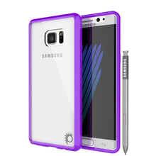 Load image into Gallery viewer, Note 7 Case Punkcase® LUCID 2.0 Purple Series w/ PUNK SHIELD Screen Protector | Ultra Fit (Color in image: purple)
