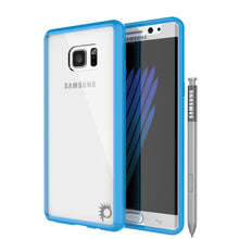 Load image into Gallery viewer, Note 7 Case Punkcase® LUCID 2.0 Light Blue Series w/ PUNK SHIELD Screen Protector | Ultra Fit (Color in image: light blue)
