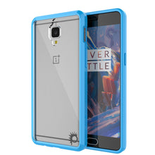 Load image into Gallery viewer, OnePlus 3 Case Punkcase® LUCID 2.0 Light Blue Series w/ SHIELD GLASS Lifetime Warranty Exchange (Color in image: light blue)
