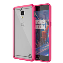 Load image into Gallery viewer, OnePlus 3 Case Punkcase® LUCID 2.0 Pink Series w/ SHIELD GLASS Lifetime Warranty Exchange (Color in image: pink)
