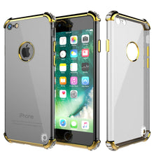 Charger l&#39;image dans la galerie, iPhone 8 Case, Punkcase [BLAZE SERIES] Protective Cover W/ PunkShield Screen Protector [Shockproof] [Slim Fit] for Apple iPhone [Gold] (Color in image: Gold)
