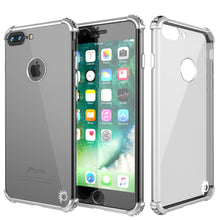 Charger l&#39;image dans la galerie, iPhone 8 PLUS Case, Punkcase [BLAZE SERIES] Protective Cover W/ PunkShield Screen Protector [Shockproof] [Slim Fit] for Apple iPhone 7/8/6/6s PLUS [Silver] (Color in image: Silver)
