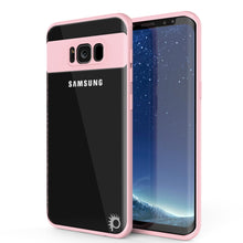 Load image into Gallery viewer, Galaxy S8 Plus Case, Punkcase [MASK Series] [PINK] Full Body Hybrid Dual Layer TPU Cover W/ Protective PUNKSHIELD Screen Protector (Color in image: pink)
