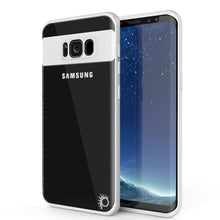 Load image into Gallery viewer, Galaxy S8 Case, Punkcase [MASK Series] [WHITE] Full Body Hybrid Dual Layer TPU Cover W/ Protective PUNKSHIELD Screen Protector (Color in image: white)

