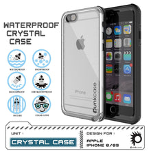 Charger l'image dans la galerie, iPhone 6/6S Waterproof Case, PUNKcase CRYSTAL Black W/ Attached Screen Protector  | Warranty (Color in image: pink)
