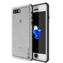 Load image into Gallery viewer, iPhone 8+ Plus Waterproof Case, PUNKcase CRYSTAL White W/ Attached Screen Protector  | Warranty (Color in image: white)
