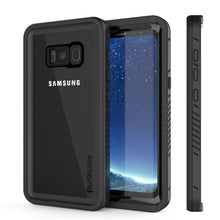 Load image into Gallery viewer, Galaxy S8 Waterproof Case, Punkcase [Extreme Series] [Slim Fit] [IP68 Certified] [Shockproof] [Snowproof] [Dirproof] Armor Cover [Black] (Color in image: Black)
