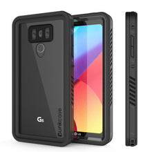 Load image into Gallery viewer, LG G6 Waterproof Case, Punkcase [Extreme Series] [Slim Fit] [IP68 Certified] Built In Screen Protector [BLACK] (Color in image: black)
