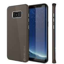 Load image into Gallery viewer, Galaxy S8 Plus Case, Punkcase Galactic 2.0 Series Ultra Slim Protective Armor TPU Cover [Black] (Color in image: black/grey)
