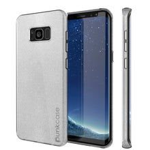 Load image into Gallery viewer, Galaxy S8 Plus Case, Punkcase Galactic 2.0 Series Ultra Slim Protective Armor TPU Cover [Silver] (Color in image: silver)
