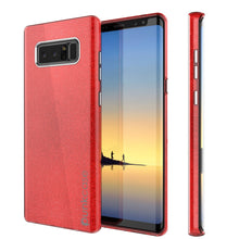 Load image into Gallery viewer, Galaxy Note 8 Case, Punkcase Galactic 2.0 Series Ultra Slim Protective Armor [Red] (Color in image: red)
