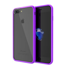 Load image into Gallery viewer, iPhone 7+ Plus Case PunkCase LUCID Clear Series for Apple iPhone 7+ Plus (Color in image: purple)
