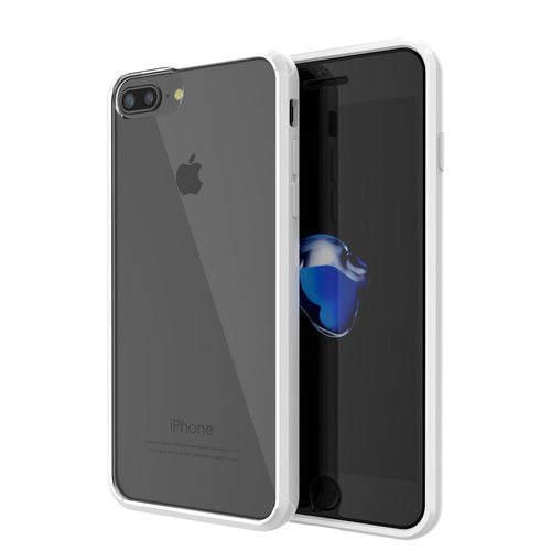 iPhone 7+ Plus Case PunkCase LUCID Clear Series for Apple iPhone 7+ Plus (Color in image: white)