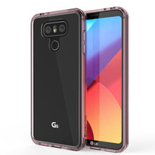 Load image into Gallery viewer, LG G6 Case Punkcase® LUCID 2.0 Crystal Pink Series w/ PUNK SHIELD Screen Protector | Ultra Fit (Color in image: crystal pink)
