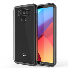 Load image into Gallery viewer, LG G6 Case Punkcase® LUCID 2.0 Crystal Black Series w/ PUNK SHIELD Screen Protector | Ultra Fit (Color in image: crystal black)
