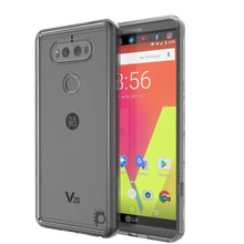 Load image into Gallery viewer, LG v20 Case Punkcase® LUCID 2.0 Crystal Black Series w/ PUNK SHIELD Glass Screen Protector | Ultra Fit (Color in image: crystal black)
