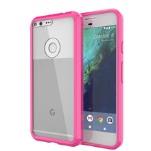 Charger l&#39;image dans la galerie, Google Pixel XL Case Punkcase® LUCID 2.0 Pink Series w/ PUNK SHIELD Glass Screen Protector | Ultra Fit (Color in image: pink)
