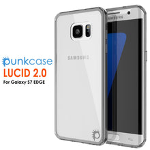 Charger l'image dans la galerie, S7 Edge Case Punkcase® LUCID 2.0 Crystal Black Series w/ PUNK SHIELD Screen Protector | Ultra Fit (Color in image: crystal pink)

