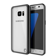 Load image into Gallery viewer, S7 Case Punkcase® LUCID 2.0 Black Series w/ PUNK SHIELD Glass Screen Protector | Ultra Fit (Color in image: black)
