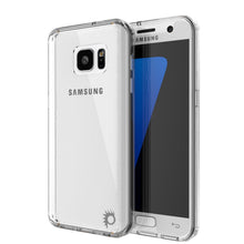 Load image into Gallery viewer, S7 Case Punkcase® LUCID 2.0 Clear Series w/ PUNK SHIELD Glass Screen Protector | Ultra Fit (Color in image: clear)
