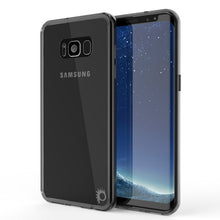 Charger l'image dans la galerie, S8 Plus Case Punkcase® LUCID 2.0 Crystal Black Series w/ PUNK SHIELD Screen Protector | Ultra Fit (Color in image: crystal black)
